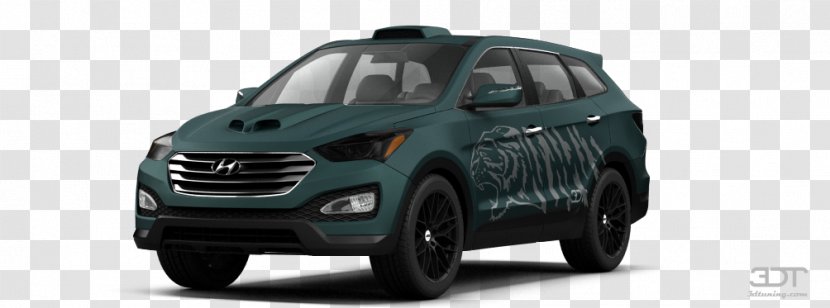 Hyundai Santa Fe Compact Car Sport Utility Vehicle - Crossover Suv Transparent PNG