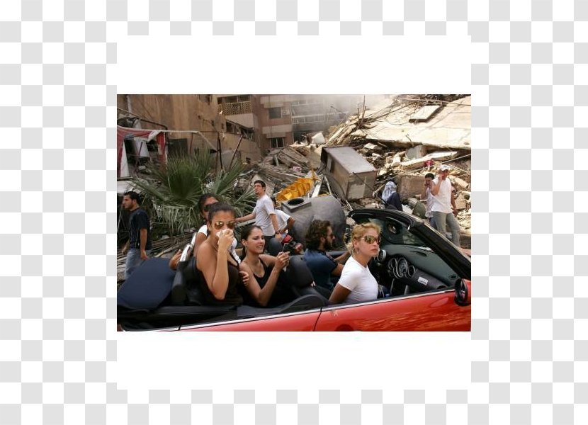 Young Lebanese Drive Through Devastated Neighborhood Of South Beirut 2006 Lebanon War World Press Photo The Year - Photographer Transparent PNG