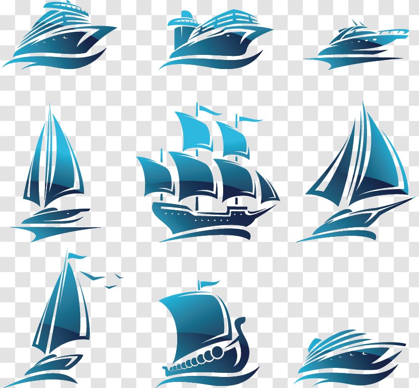 Ship Royalty-free Illustration - Brand - Blue Icon Transparent PNG