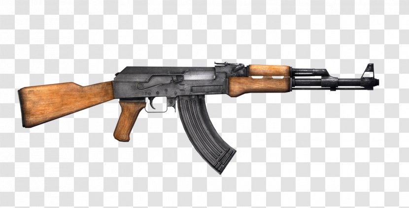 AK-47 Handgun Weapon - Flower Transparent PNG