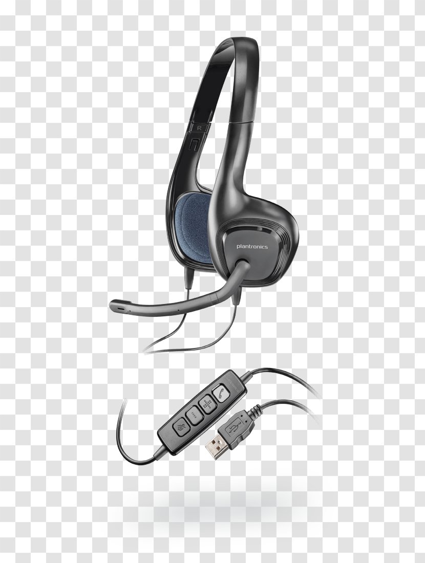 Plantronics .Audio 628 Noise-canceling Microphone Headset - Sound Transparent PNG