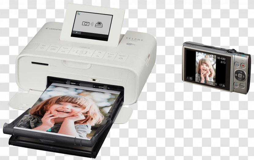 Canon SELPHY CP1200 Compact Photo Printer Dye-sublimation Transparent PNG
