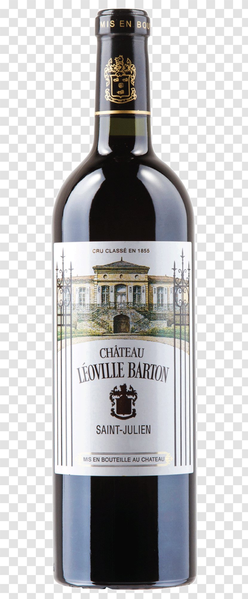 Château Léoville Barton Saint-Julien AOC Pauillac Wine Léoville-Las Cases - Cabernet Sauvignon Transparent PNG