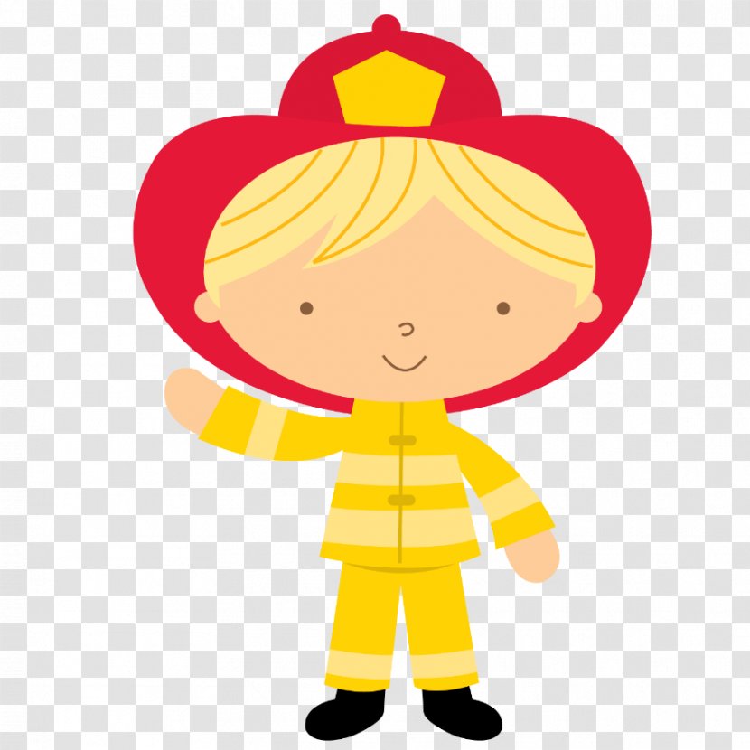 Firefighter - Profession - Child Happy Transparent PNG