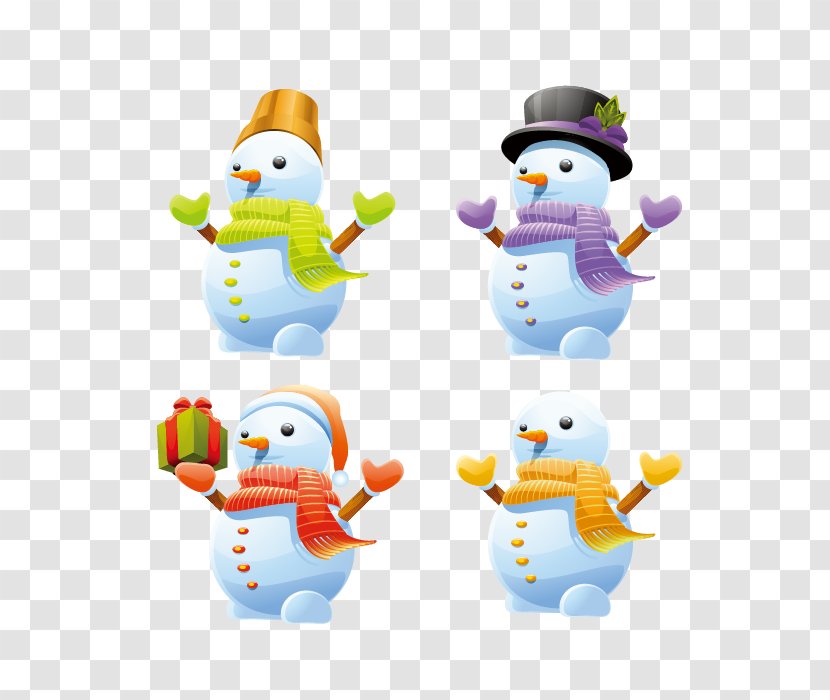 Snowman Clip Art - Christmas Transparent PNG