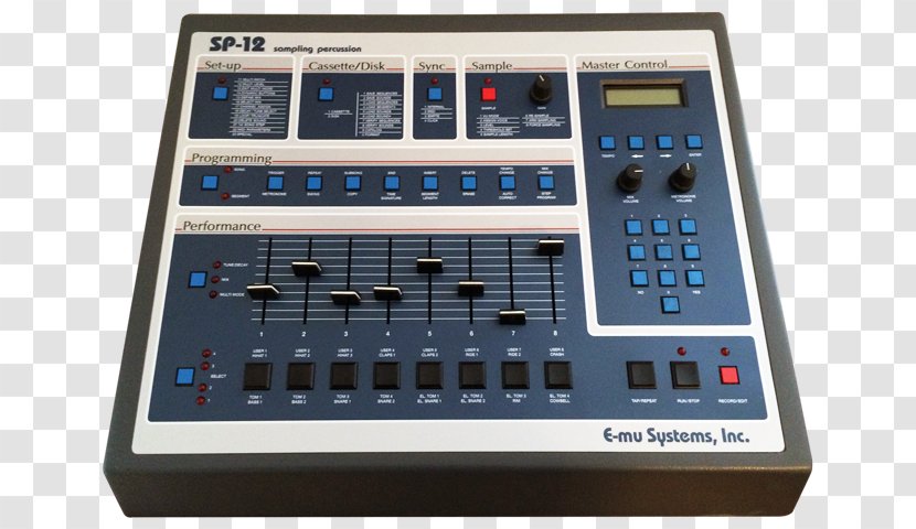Sound Synthesizers Audio Mixers E-mu SP-1200 Systems - Silhouette - Akai Mpc 3000 Transparent PNG