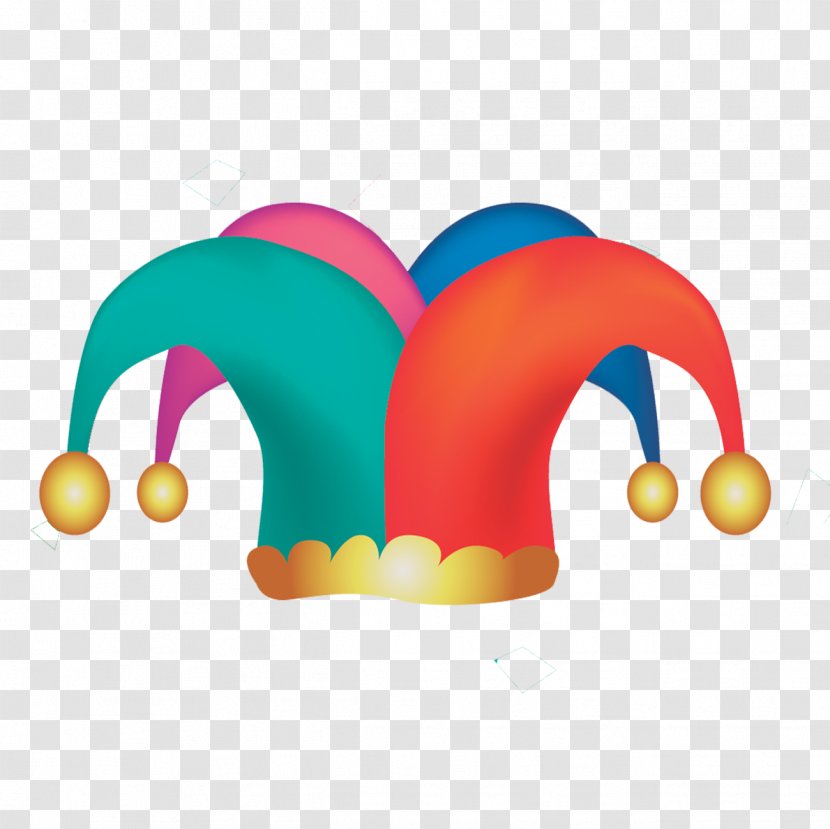 Clown Circus Hat Clip Art - Jester - Vector Material Transparent PNG