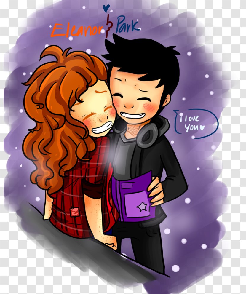 Eleanor & Park Cartoon Fan Art Transparent PNG