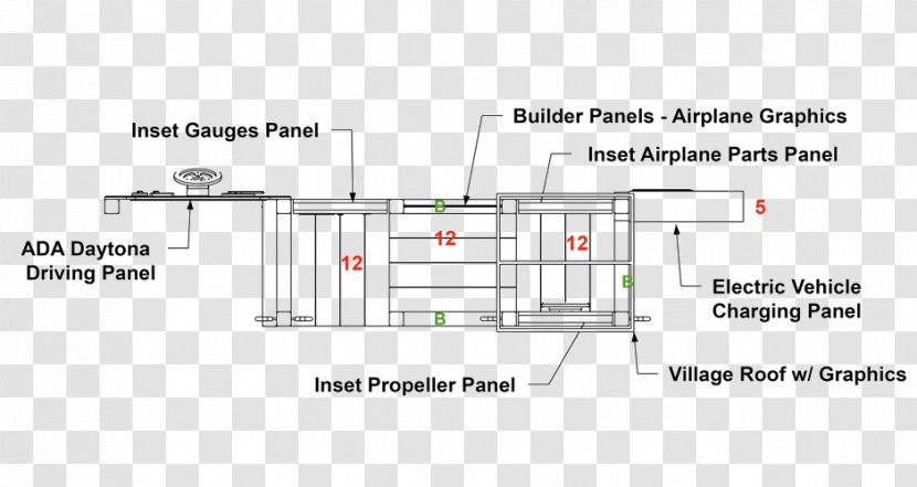 Land Lot Line Angle Document - Floor Plan Transparent PNG