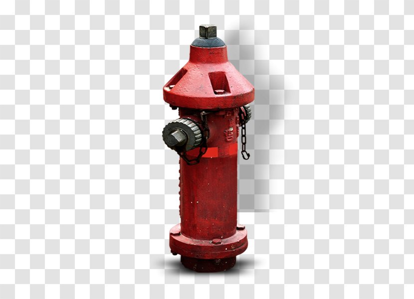 Fire Hydrant Firefighter Firefighting - Free Red Pull Material Transparent PNG