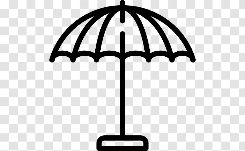 Umbrella Rain Clip Art - Black And White - Sun Transparent PNG