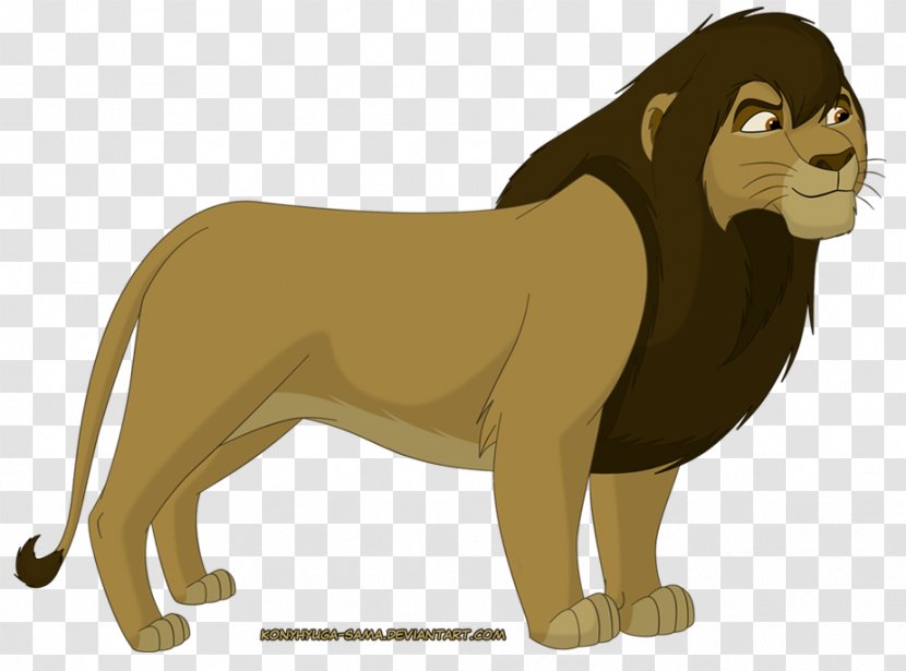 Lion Simba Scar Drawing Dog - Cartoon Transparent PNG