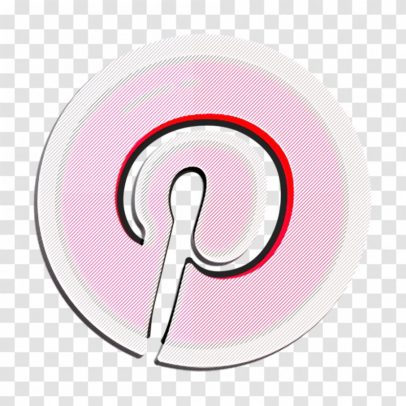 Pinterest Icon Button Logo - Number Sign Transparent PNG