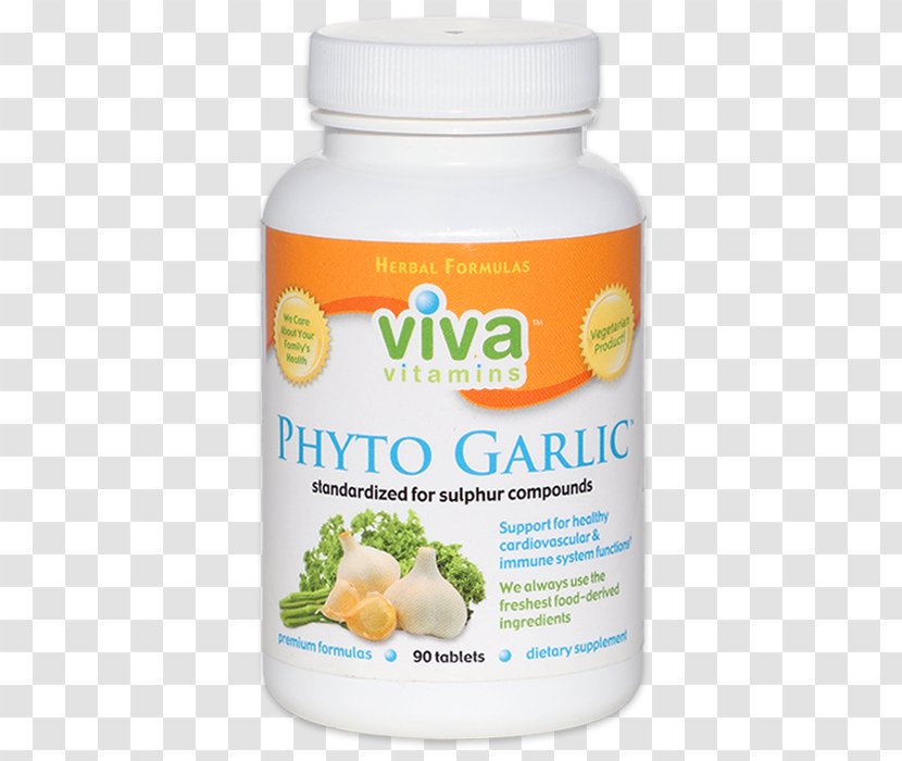 Dietary Supplement Viva Vitamins Food Earth Wise Nutrition Centers - Vitamin - Garlic Blood Pressure Transparent PNG