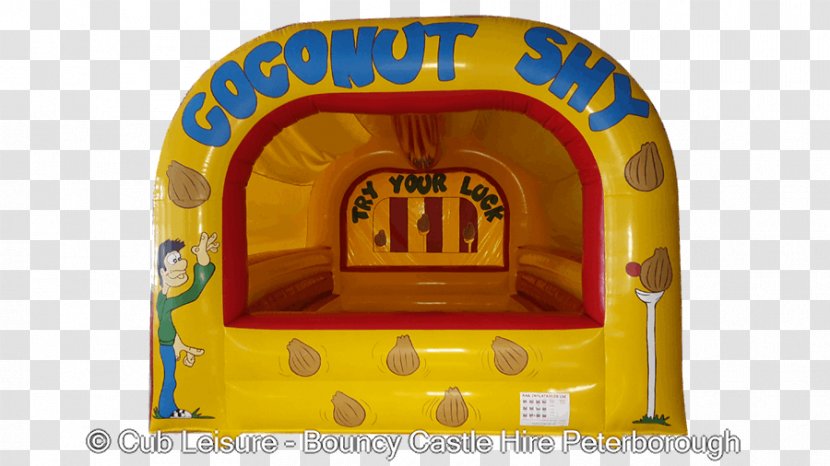 Coconut Shy Inflatable Bouncers Bungee Run - Recreation - Bouncy Castle Transparent PNG