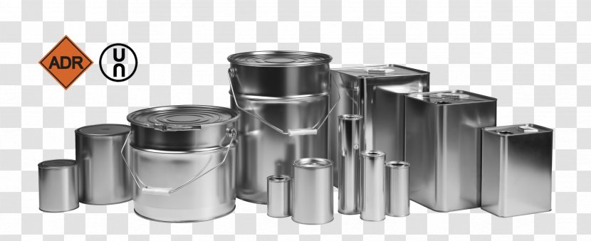 Packaging And Labeling Plastic Tin Can Sarten Ambalaza Doo - Paint Thinner - Box Transparent PNG