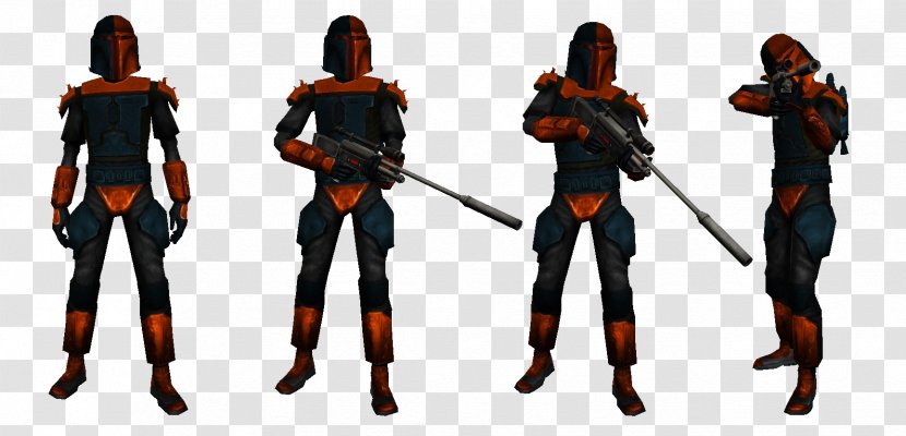 Deathstroke Clone Trooper Deadpool Mandalorian Star Wars - Manu Bennett Transparent PNG