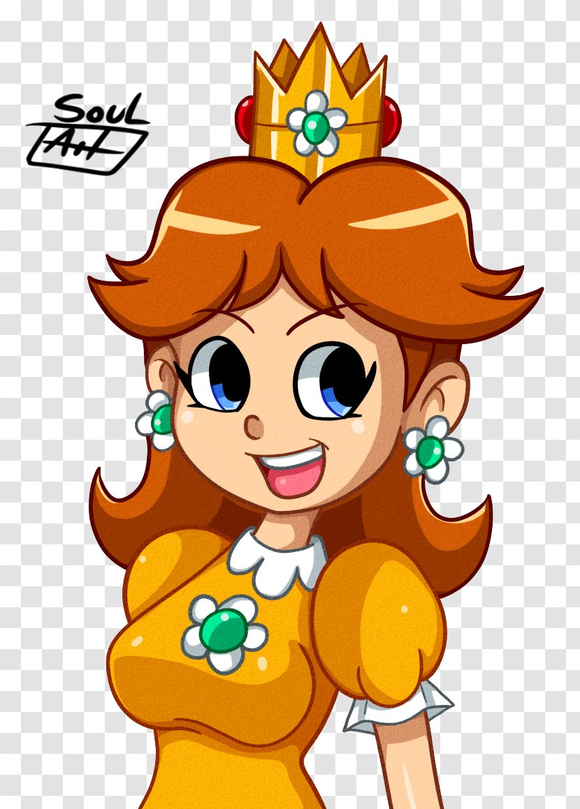 Cartoon Clip Art - Comics - Princess Daisy Transparent PNG