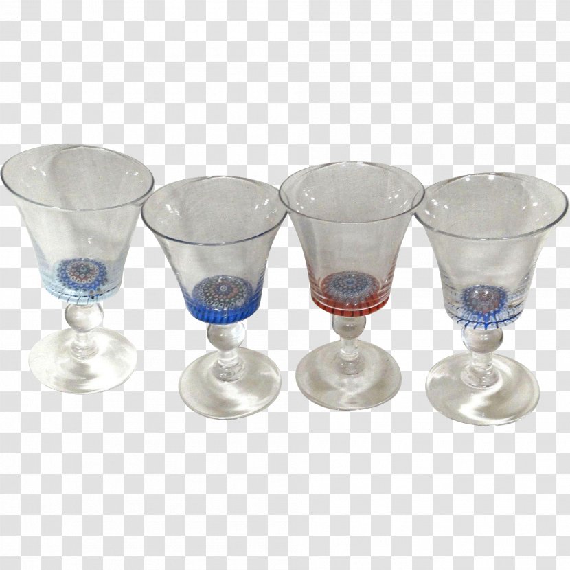 Wine Glass Champagne Cocktail Cobalt Blue - Barware Transparent PNG