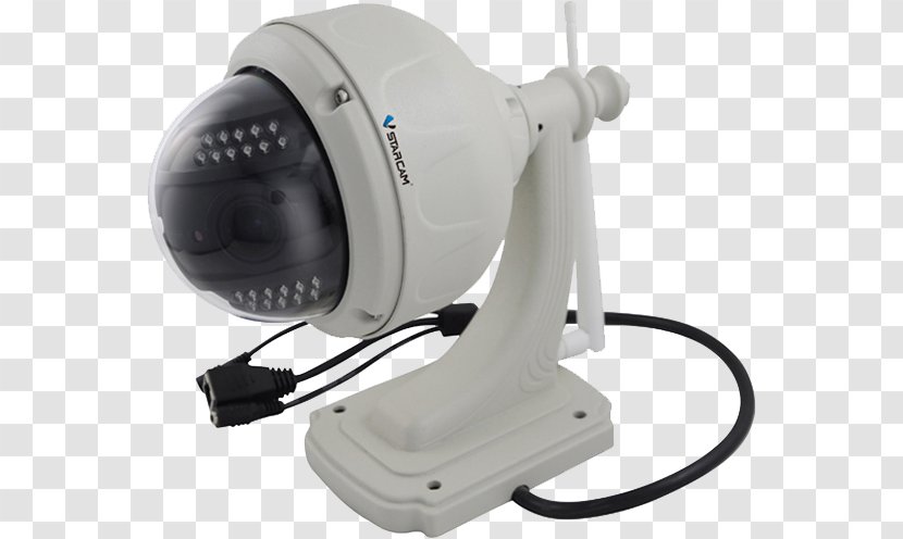 IP Camera Closed-circuit Television Pan–tilt–zoom Wireless Security - Webcam - Night Vision Device Transparent PNG