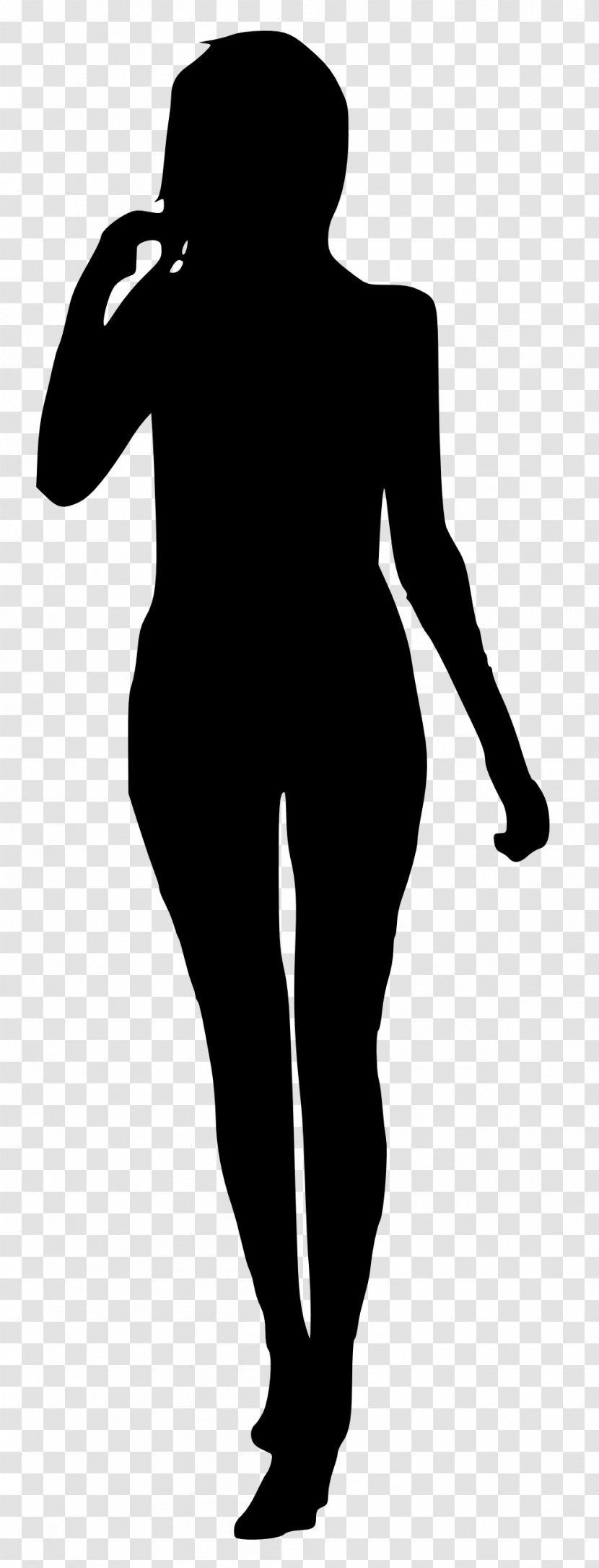 Silhouette Woman Clip Art Transparent PNG