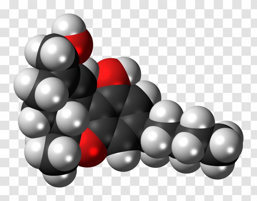 Tetrahydrocannabinol Nabilone 11-Hydroxy-THC Cannabinoid Cannabis - Sphere - Molecule Transparent PNG