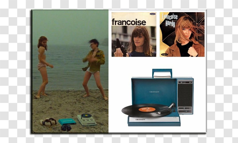 Tous Les Garçons Et Filles Crosley CR6230A-TU 3-speed Usb-enabled Snap Turntable Програвач вінілових дисків Gramophone - Advertising - Wes Anderson Transparent PNG