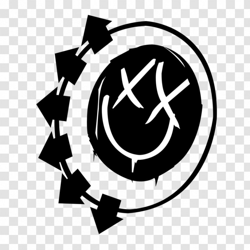 Blink-182 Enema Of The State Desktop Wallpaper Punk Rock - Black And White - Blink 182 Logo Transparent PNG