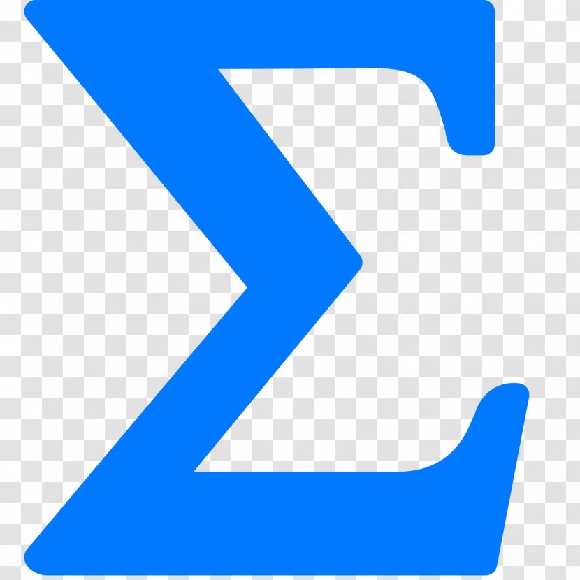 Sigma Summation Number Mathematics - Logo Transparent PNG
