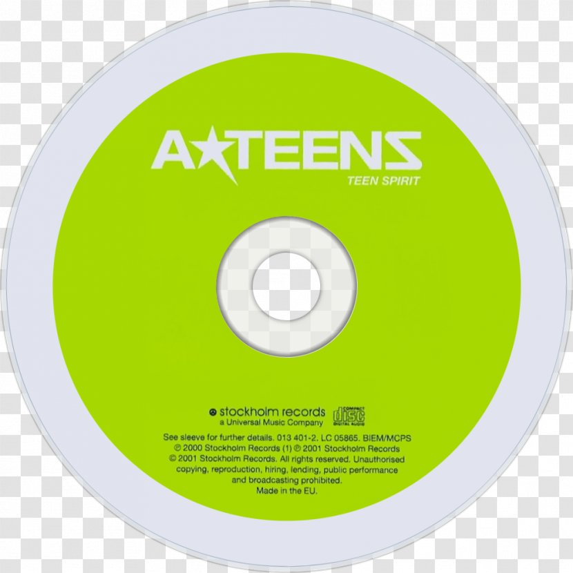 Compact Disc A*Teens Teen Spirit Halfway Around The World New Arrival - Yellow Transparent PNG