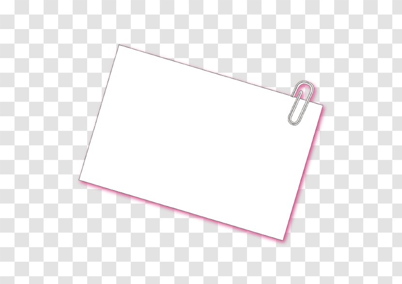 Paper Line Area Triangle - Silhouette - Notes Transparent PNG
