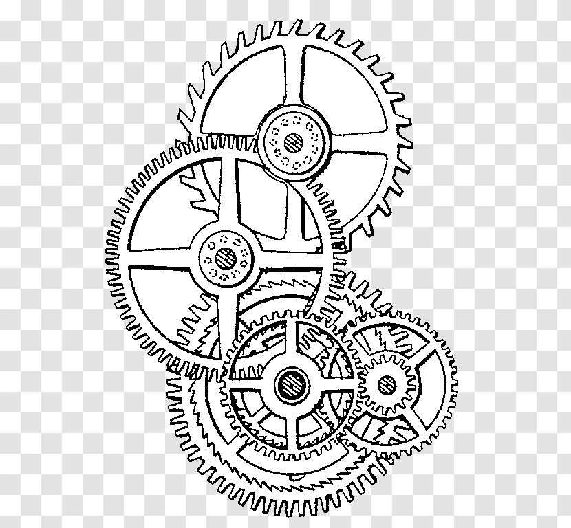 Steampunk Drawing Gear Clip Art - Invention Transparent PNG