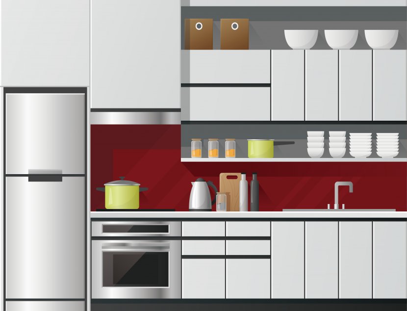 Pantry Kitchen Interior Design Services - Decoration Transparent PNG