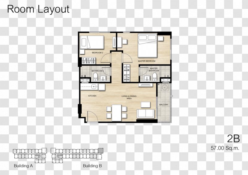 Real Estate Apartment Floor Plan ดีคอนโด โคโค่ สุราษฏร์ธานี : Dcondo Coco Suratthani Condominium Transparent PNG