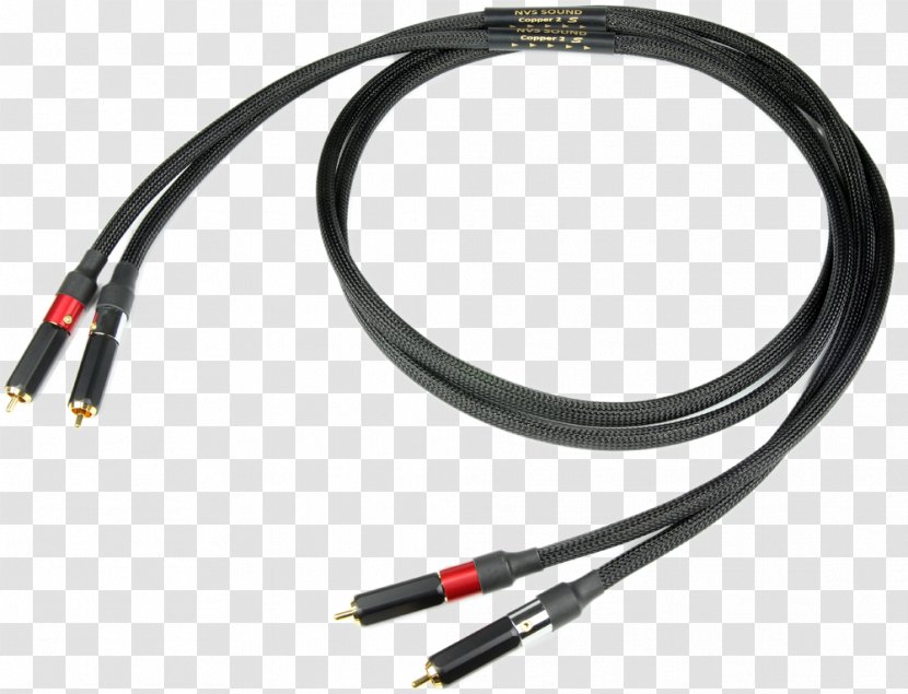 Coaxial Cable Network Cables Speaker Wire Electrical Connector - Data Transmission - RCA Transparent PNG