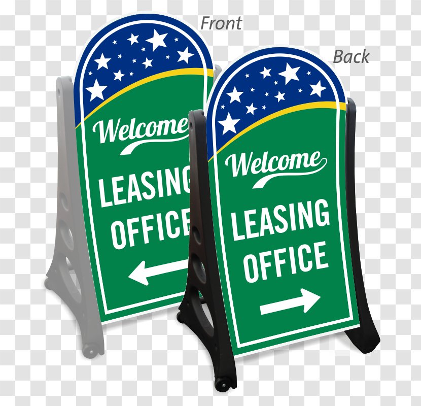 Signage Brand Design Banner Symbol - Portable Parking Lot Signs Transparent PNG