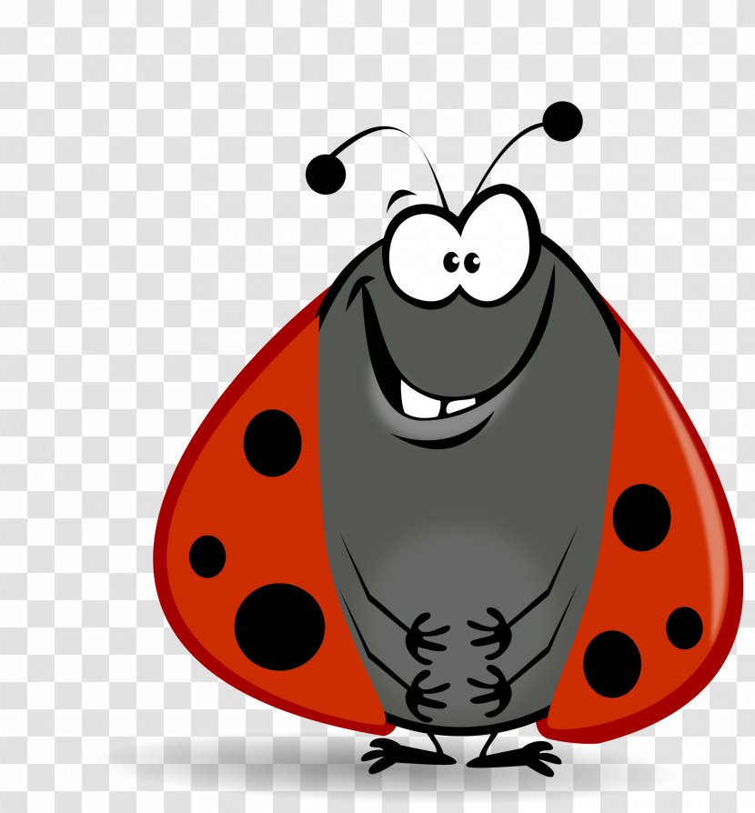 Ladybird Cartoon Drawing Clip Art - Humour - Ladybug Transparent PNG