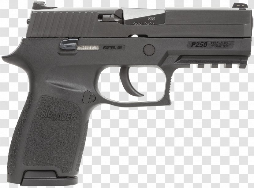 Subcompact Car SIG Sauer P250 P320 .45 ACP - Air Gun - Compact Transparent PNG