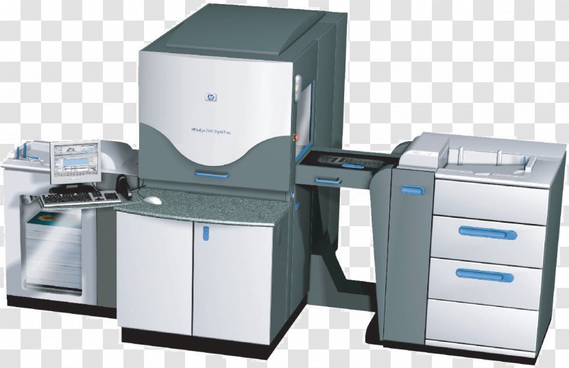 Hewlett-Packard HP Indigo Division Digital Printing Press - Computer Software - Hewlett-packard Transparent PNG