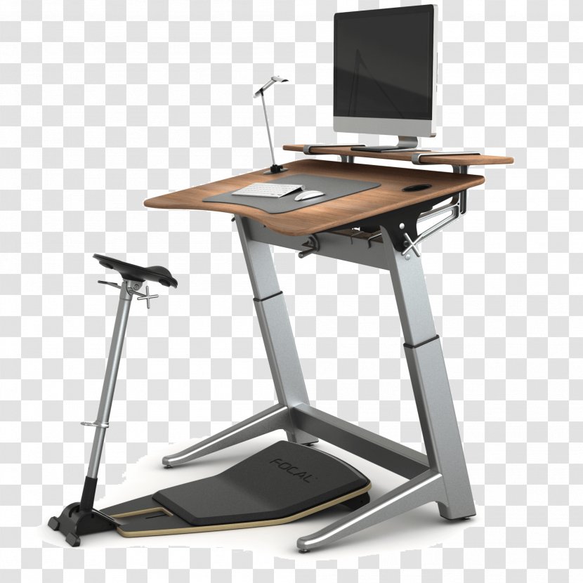Standing Desk Sit-stand Office & Chairs Seat - Focal Upright Transparent PNG