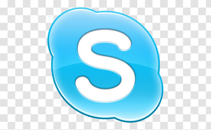 Skype Download Clip Art - Aqua Transparent PNG