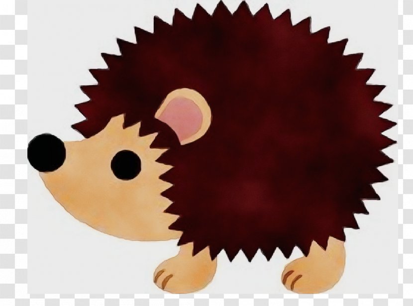 Clip Art Baking Cup Hedgehog - Wet Ink Transparent PNG