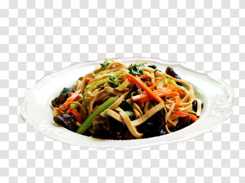 Namul Chow Mein Yakisoba Chinese Noodles Japchae - American Cuisine - Salad Transparent PNG