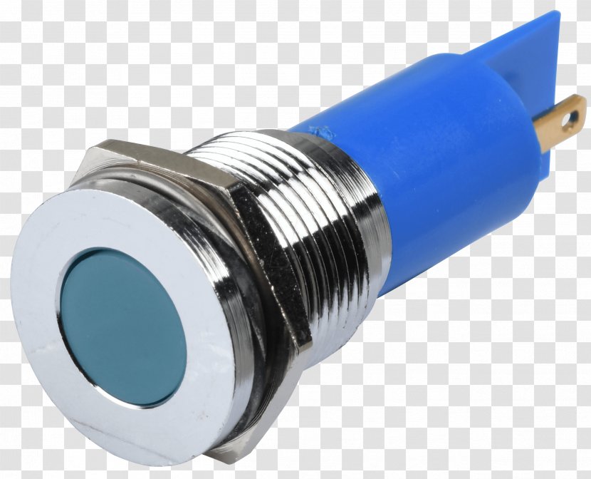 Light-emitting Diode Signal Lamp Electronic Component Blue - Lightemitting - Passive Circuit Transparent PNG