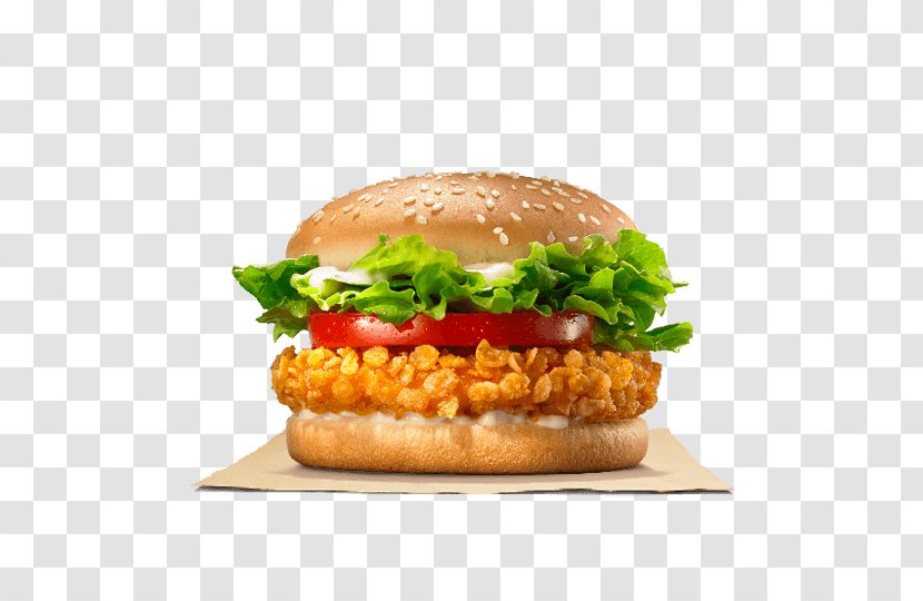 Chicken Sandwich Crispy Fried Hamburger Junk Food - Ham And Cheese Transparent PNG