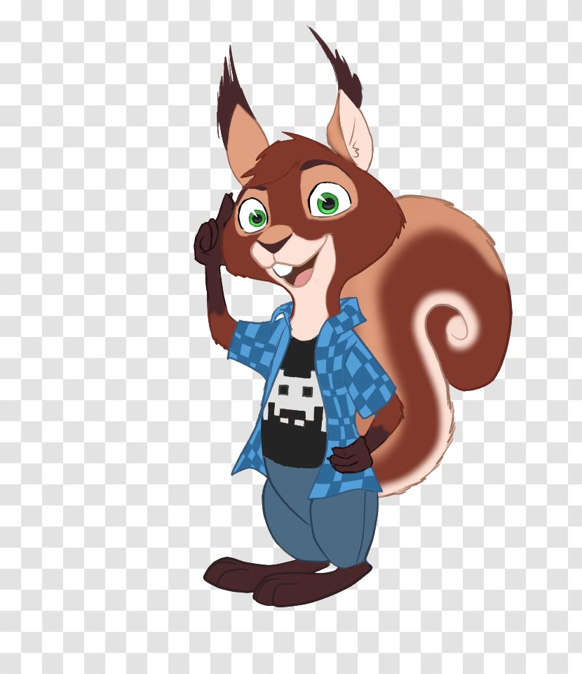 Art Red Squirrel Clip - Deviantart Transparent PNG