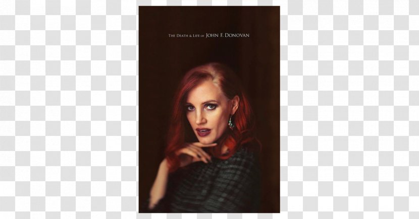 Hair Coloring Long Poster - Frame - Jessica Chastain Transparent PNG