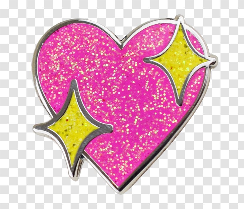 Pin Badges Heart Emoji - Wholesale Transparent PNG