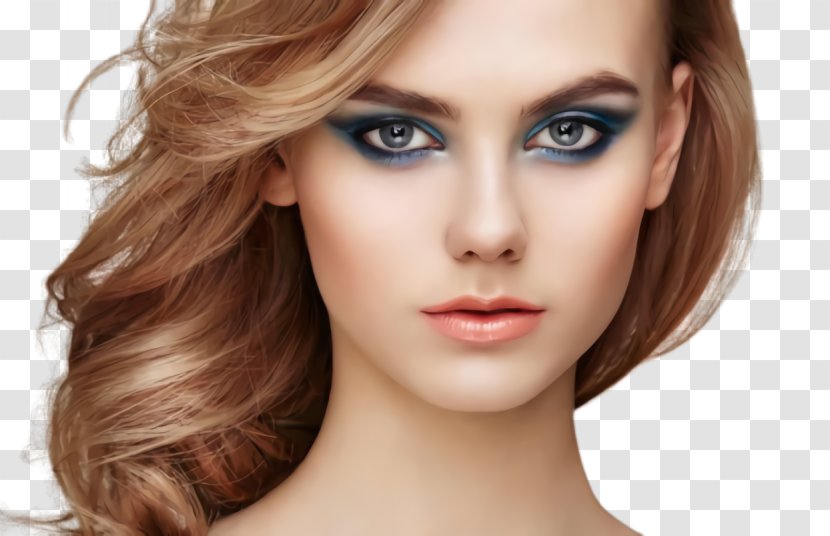 Hair Face Eyebrow Hairstyle Chin - Lip - Blond Transparent PNG