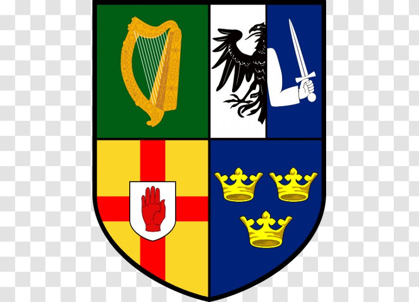 Four Provinces Flag Of Ireland Munster Irish Republicanism Coat Arms Fota Island Resort - Yellow Transparent PNG